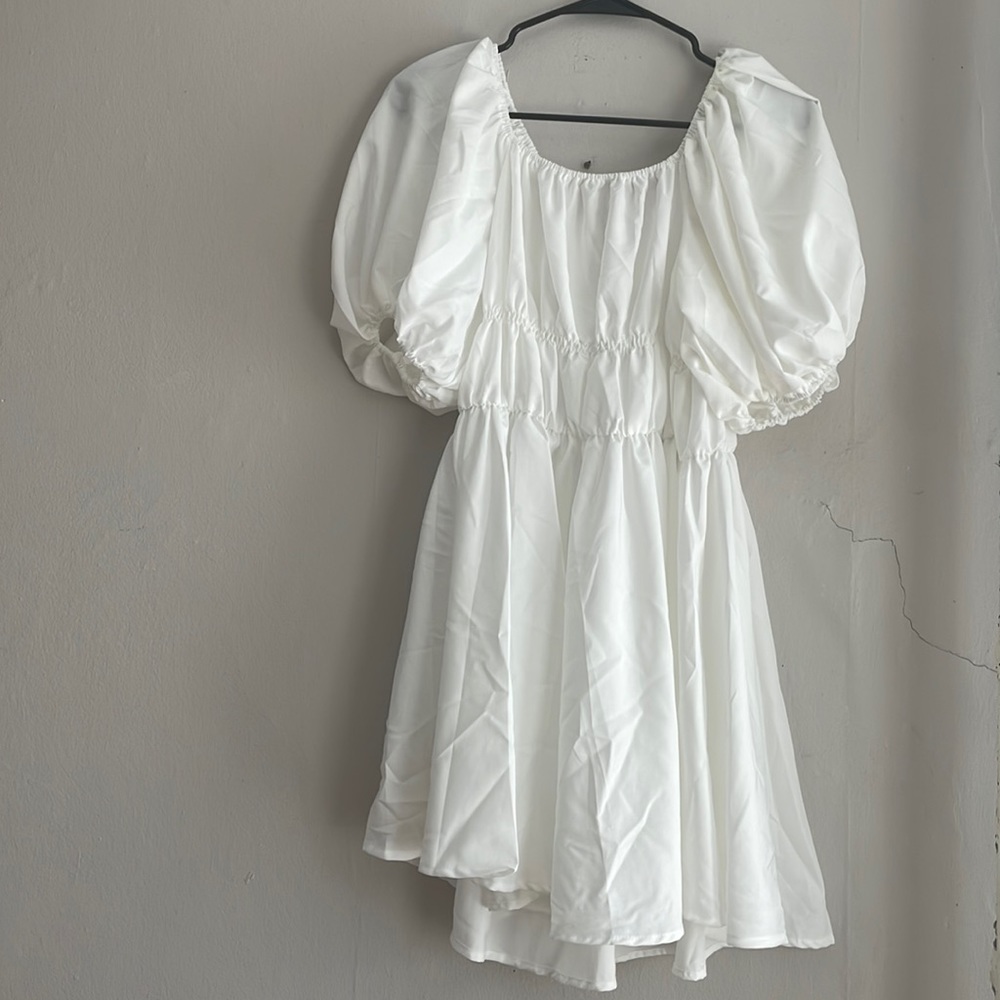 White dress